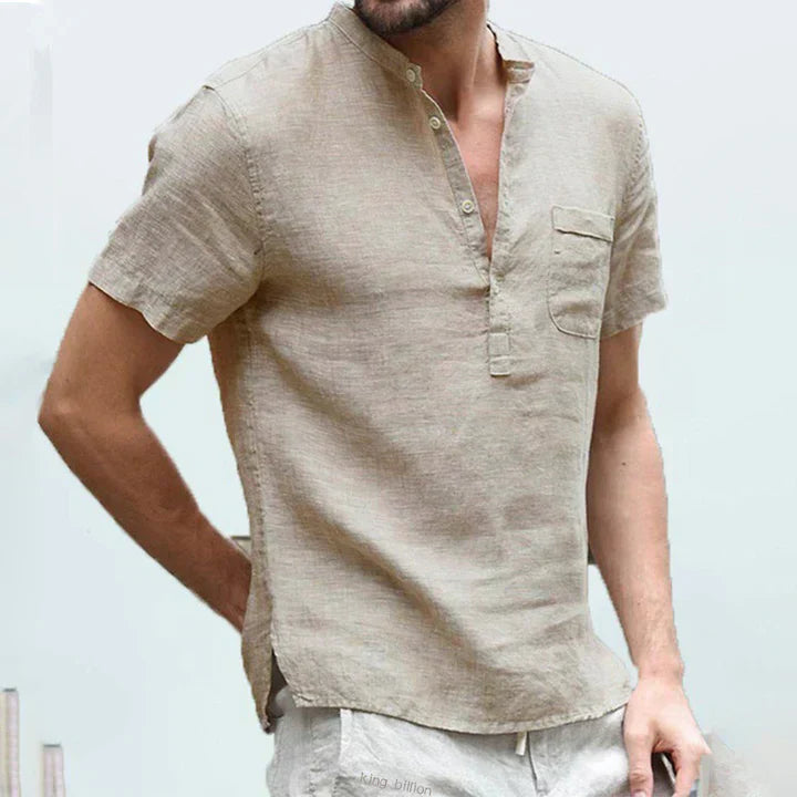 Elegant men's shirt for summer