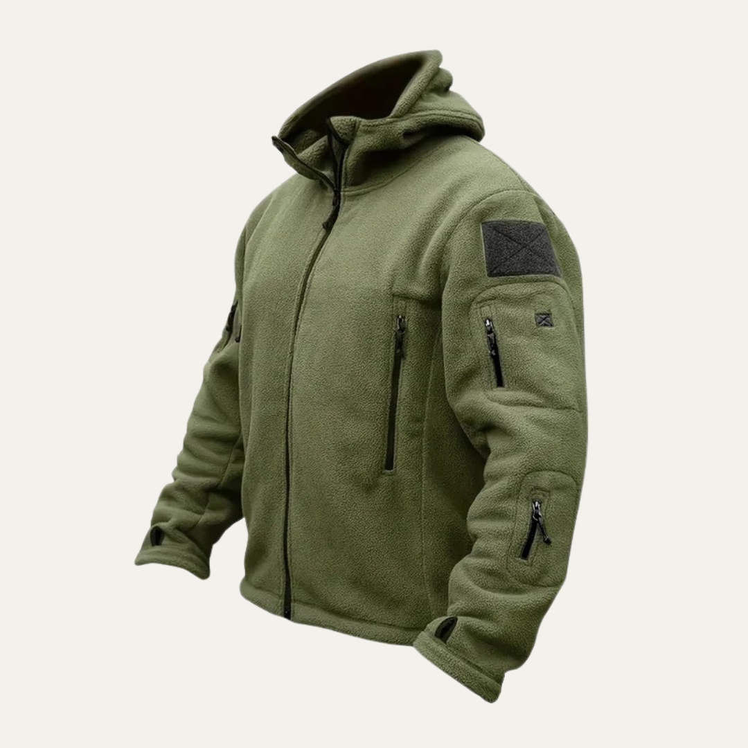 Men’s Tactical Full-Zip Fleece Hoodie