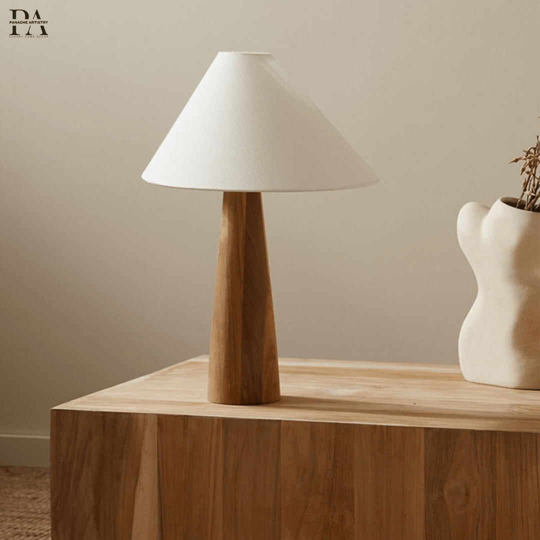 Calming Glass Table Lamp