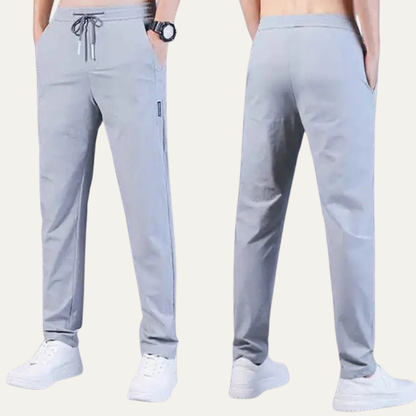 Men’s Slim Tapered Drawstring Trousers