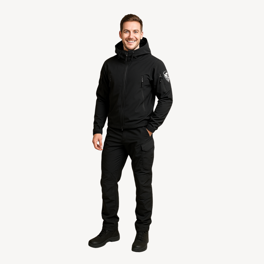 Men's Tactical Softshell Jacket & Pants Set