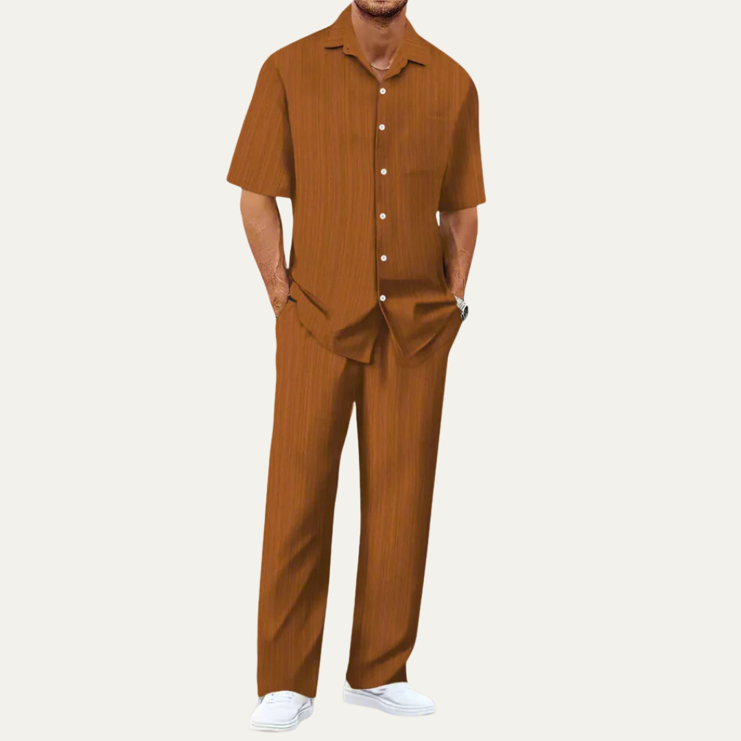 Men’s Relaxed Summer Outfit Matching Set