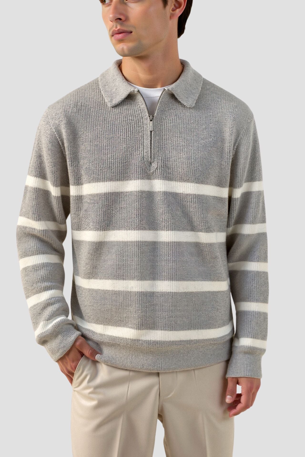 Harrison - Classic Quarter-Zip Pullover Men