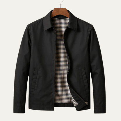 Men’s Classic Zip Up Harrington Jacket