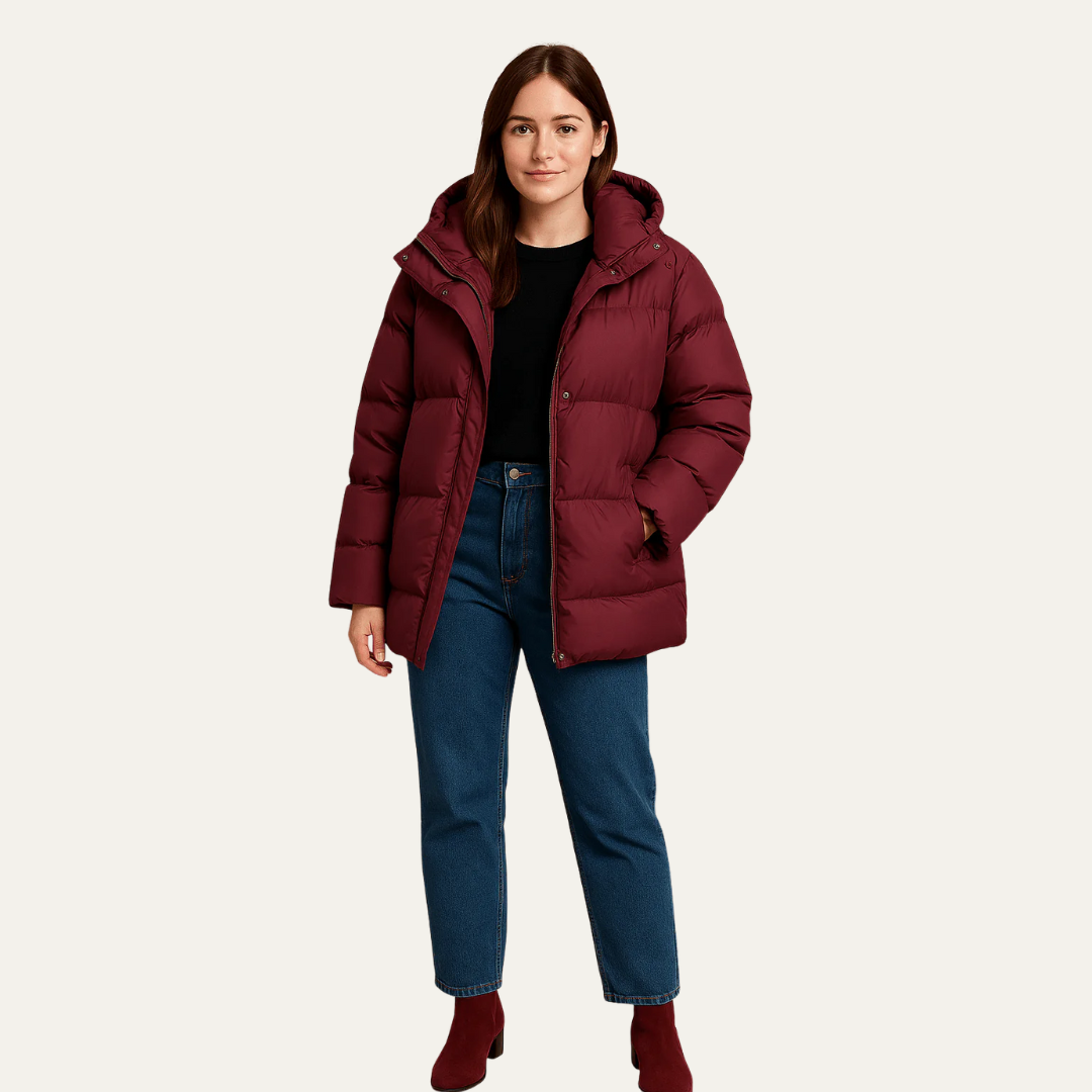 Women’s Short Quilted Puffer Jacket