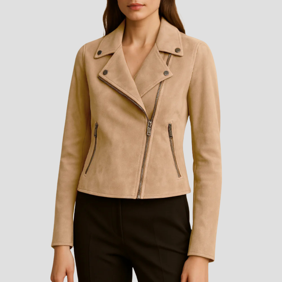 Soft Leather Motorcycle Jacket