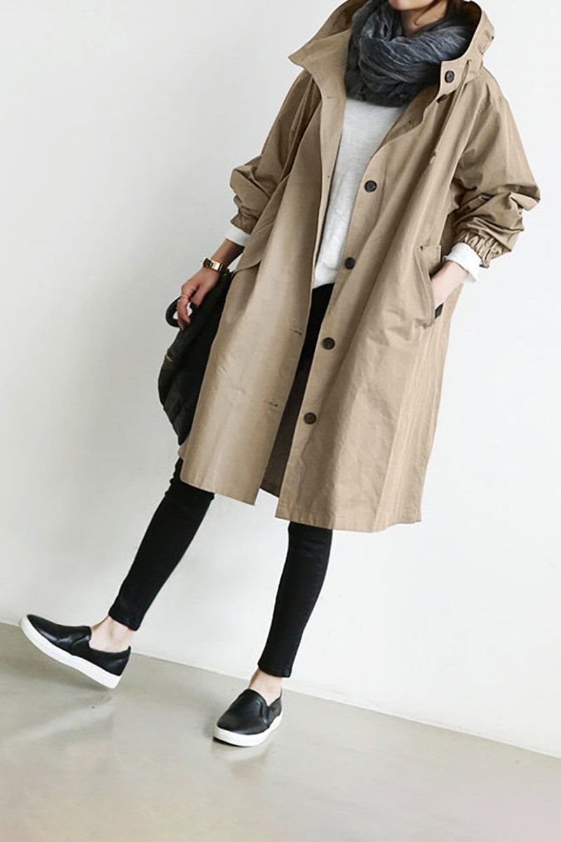 Cecilia – Women’s Lightweight Waterproof Trench Coat