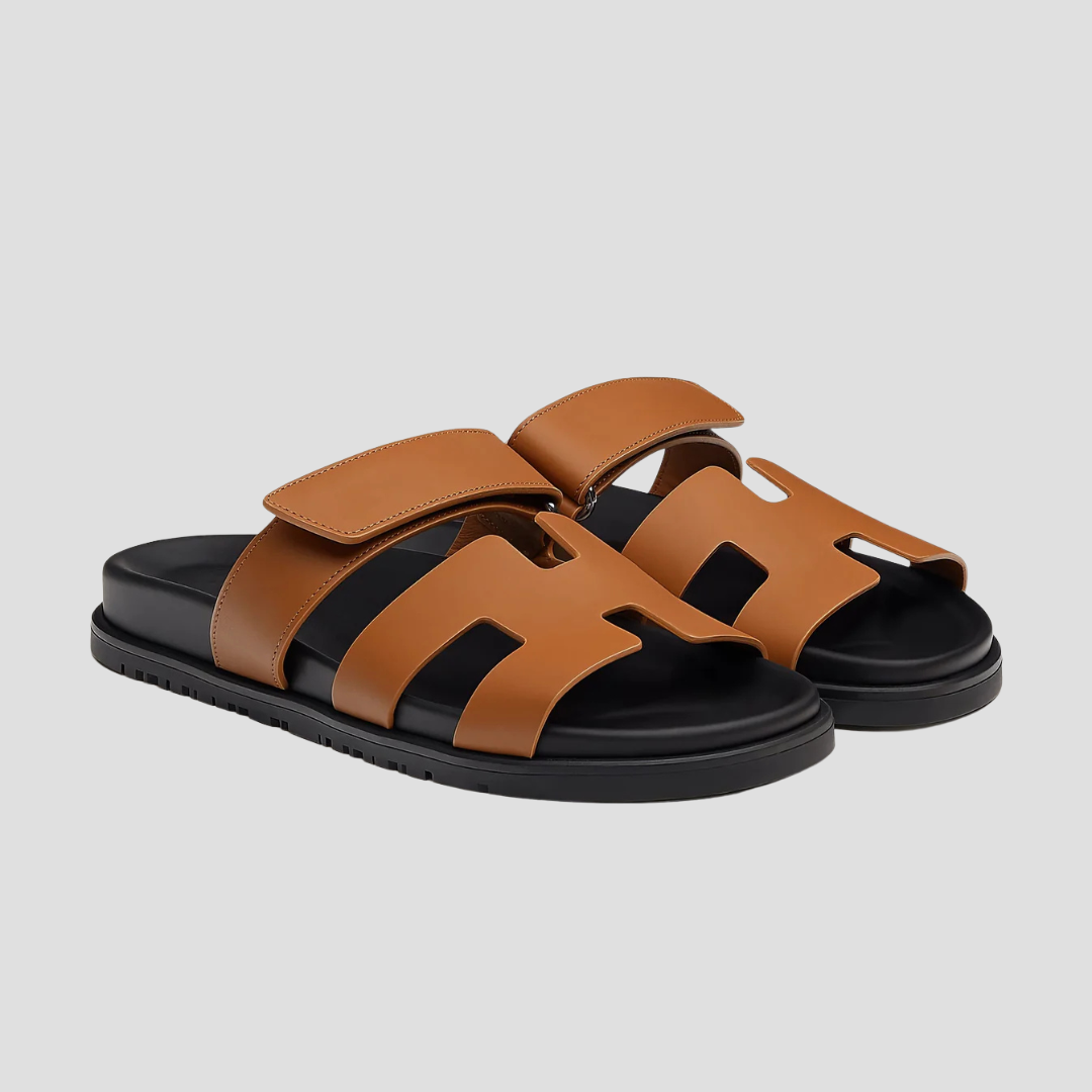 Luxury Leather Toe Sandals