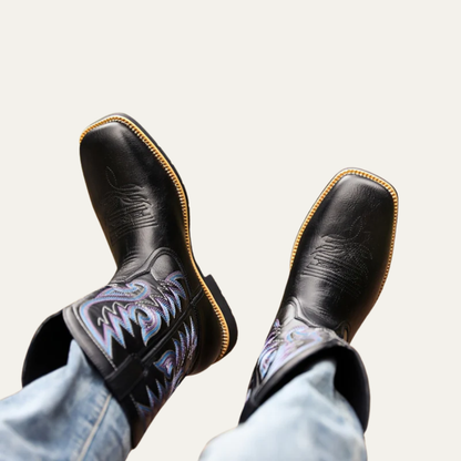 Men’s Embroidered Tall Western Cowboy Boots