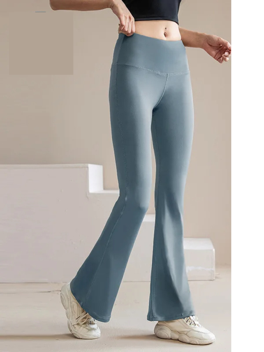Comfortable High Waisted Wide Leg Women's Pants