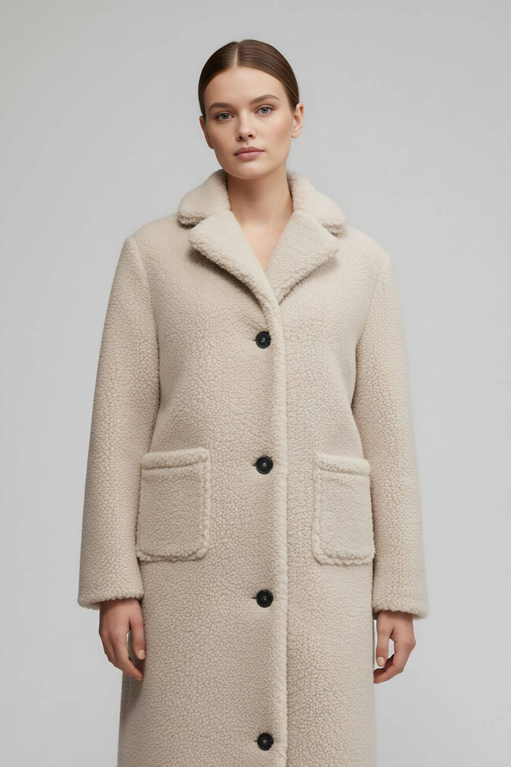 Plush Teddy Jacket - Soft, Cozy and Warm - BritishElegance