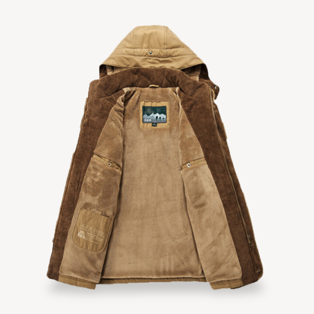 Men’s Winter Jacket with Fleece Lining