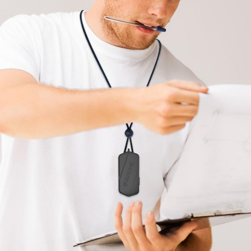 Compact Air Purifying Necklace With Negative Ion - BritishElegance