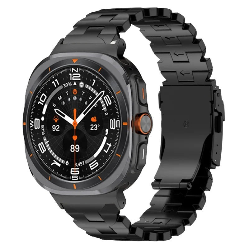 Colorful Butterfly Titanium Strap for 47mm Smart Watches - BritishElegance