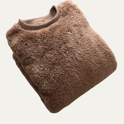 The Merano Men’s Ultra Soft Coral Velvet Winter Jumper