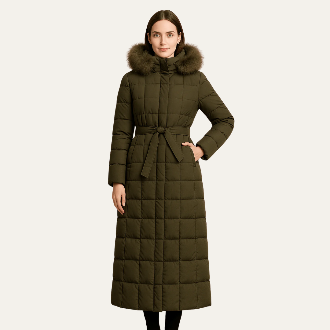 Women’s Elegant Maxi Puffer Coat
