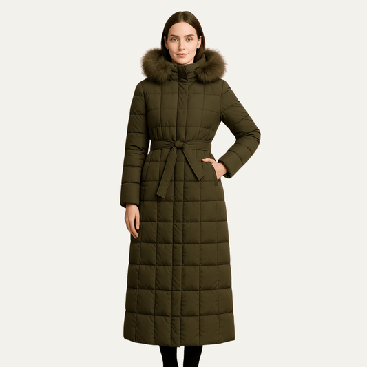 Women’s Elegant Maxi Puffer Coat