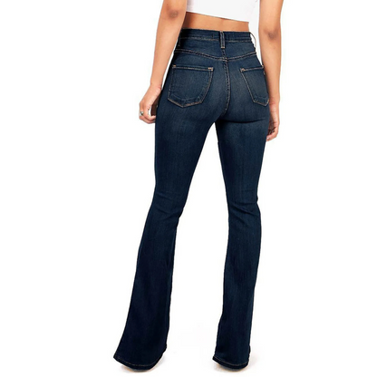 Slim Fit Women's Comfortable Bell Bottom Jeans