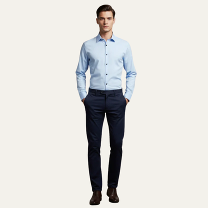 Men’s Tailored Button Down Dress Shirt