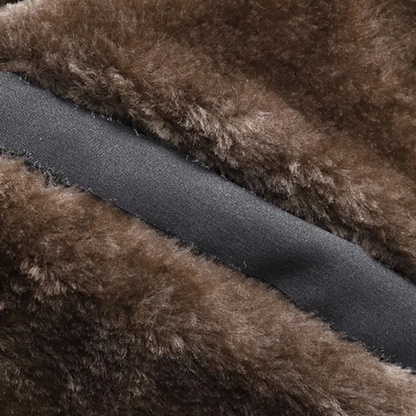 Men's Sherpa-Lined Winter Jacket