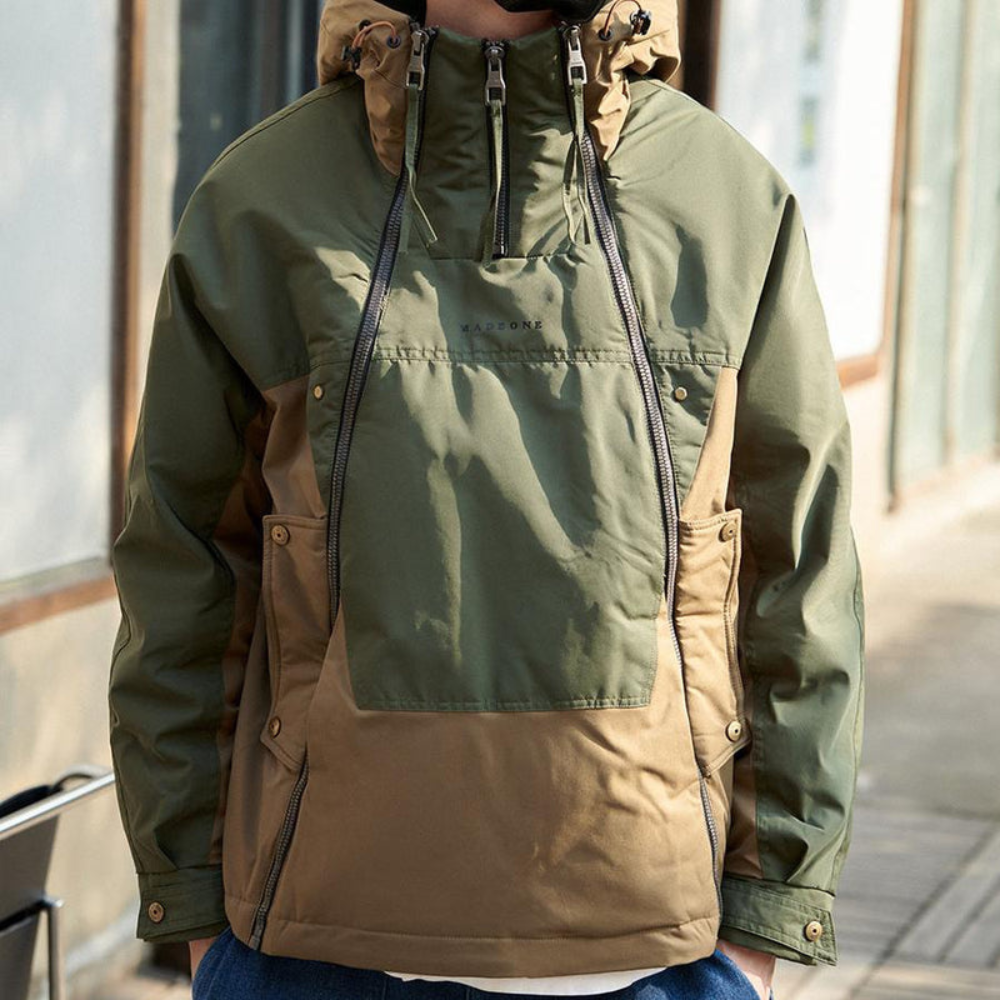 Men’s Technical Pullover Anorak Jacket