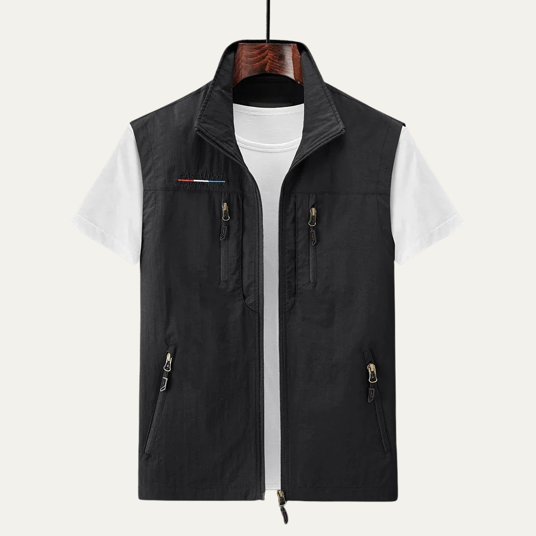 Men’s Lightweight Utility Zip Vest