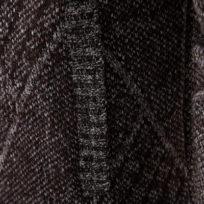 The Angera Men’s Casual Winter Knit Zip Up Jacket