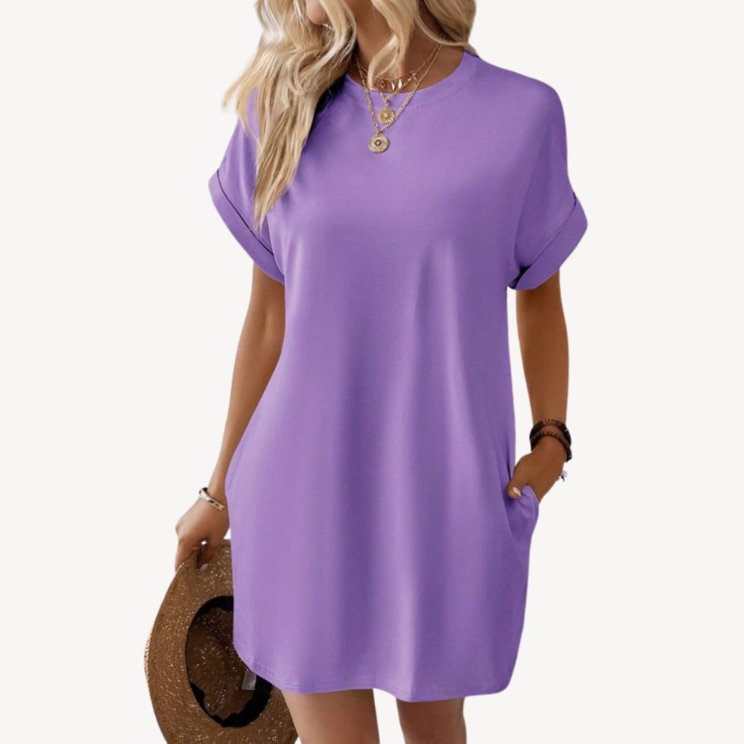 Casual T-Shirt Dress Women