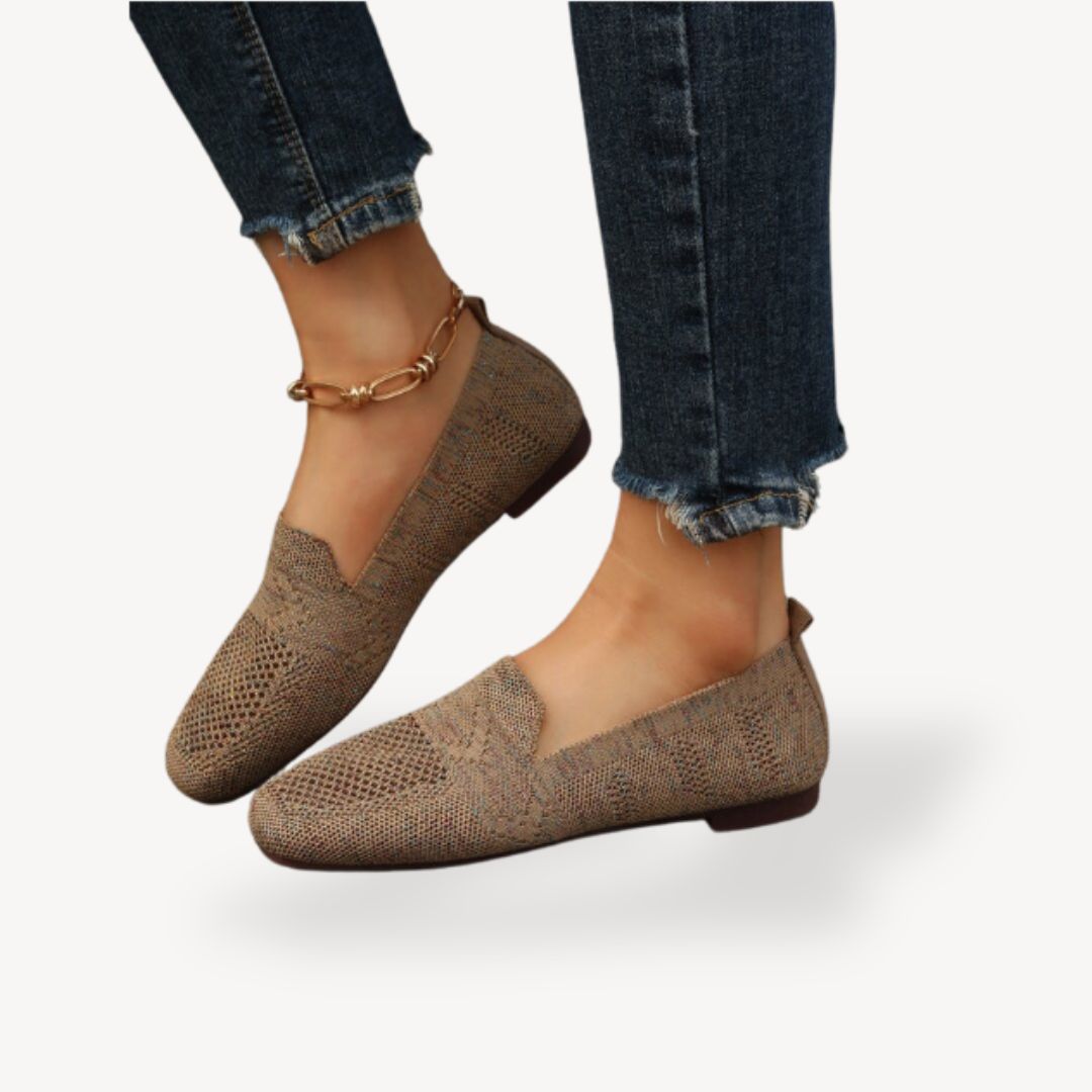 Women's Knitted Orthopedic Slip On Loafers