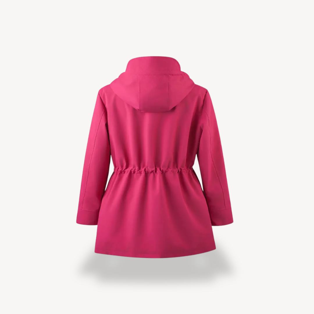 Women's Waterproof Hooded Rain Jacket