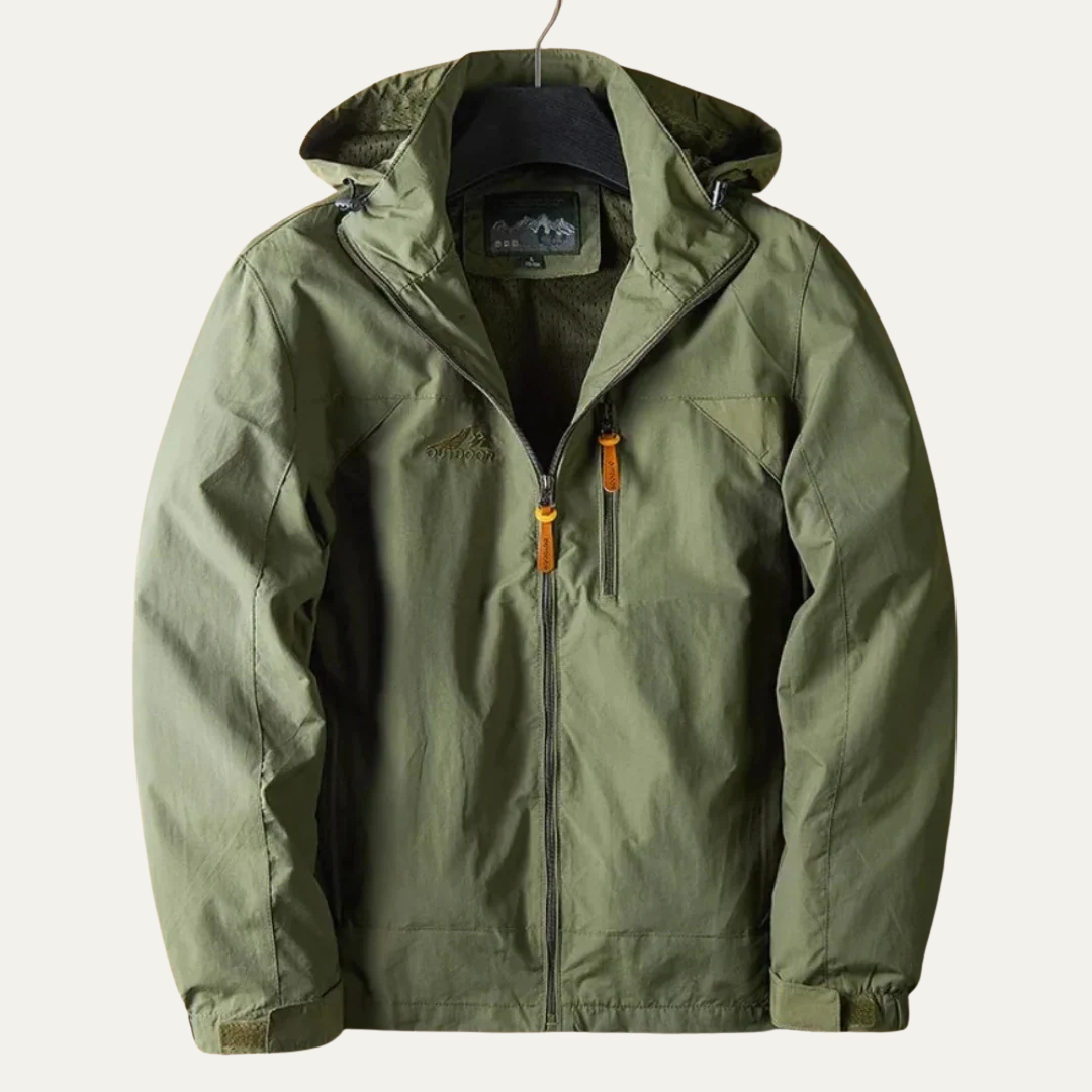 Men’s Functional Full Zip Hiking Jacket