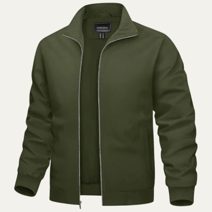 Men’s Lightweight Full Zip Windbreaker Jacket