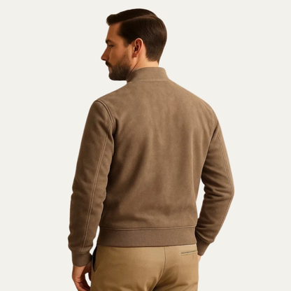 Men’s Classic Bomber Zip-Up Jacket