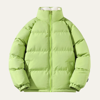 Men’s Reversible Sherpa Lined Puffer Jacket