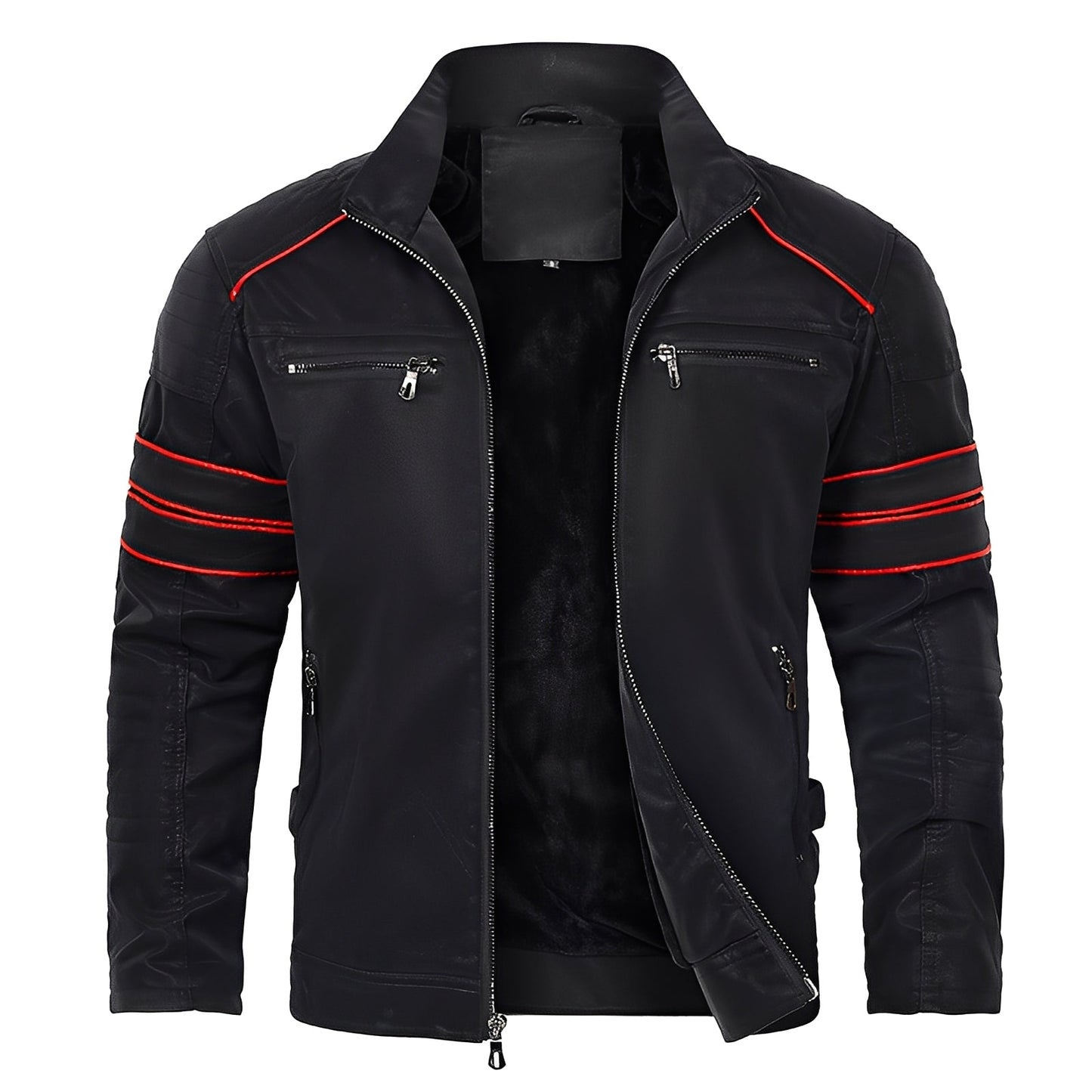 Cevori Durable Design Stylish Motorbike Leather Jacket