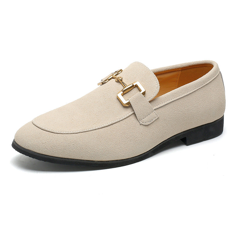 Classic Leather Slip On Shoes - BritishElegance