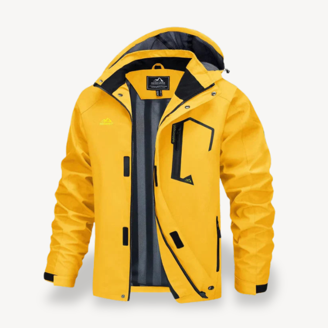Men's Camo Waterproof Winter Jacket with Hood