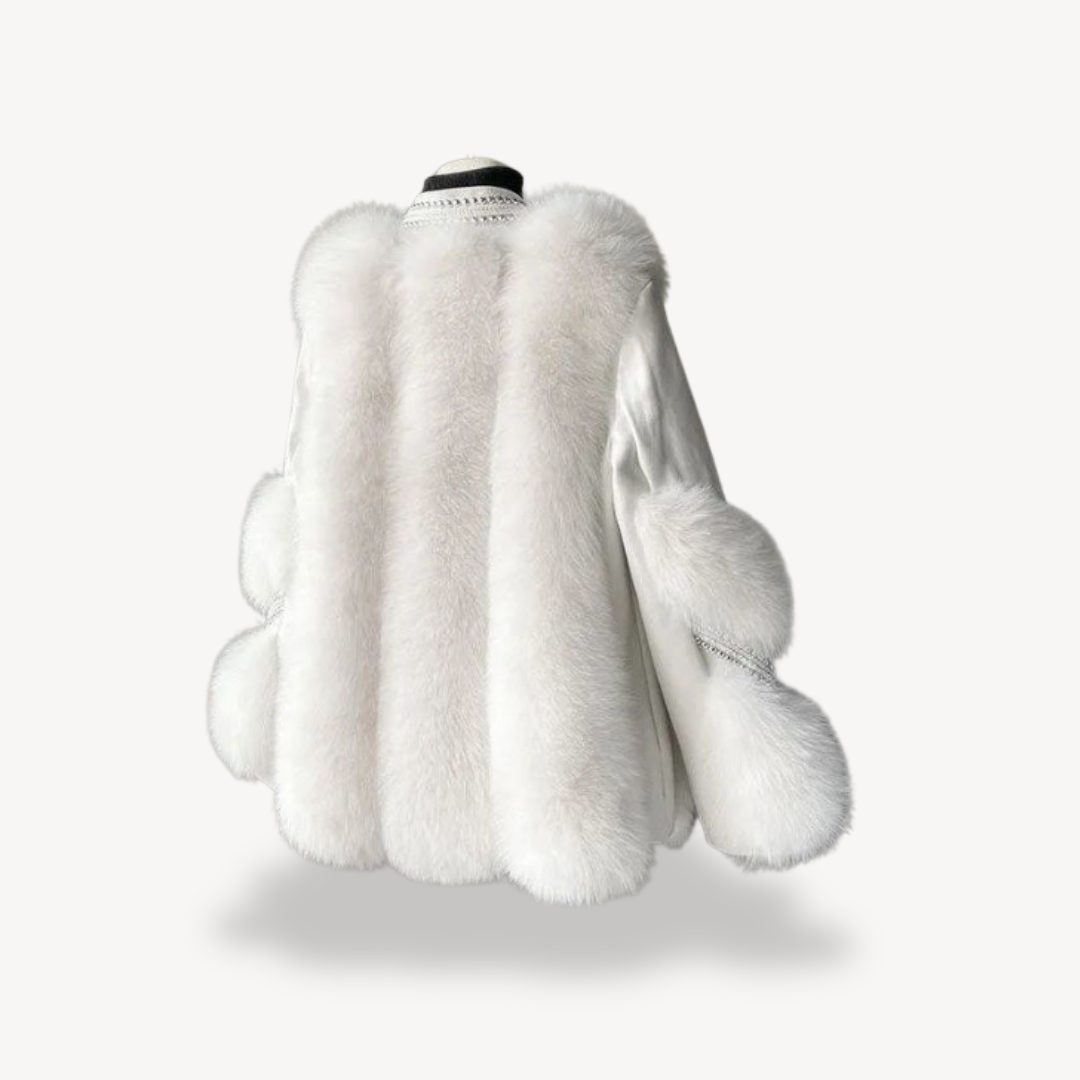 Faux Fur Long Coat for Women