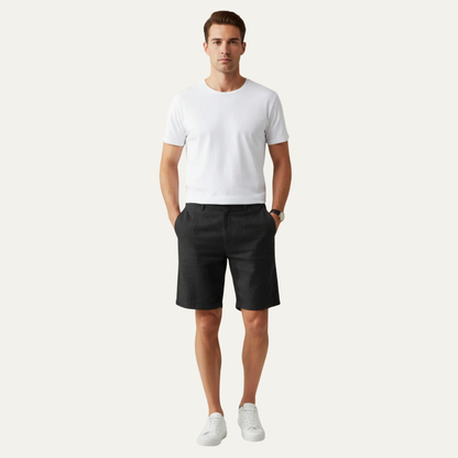 Men’s Tailored Flat Front Dress Shorts