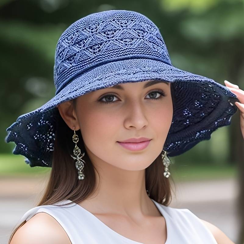 Chic Foldable Wide Brim Sun Hat