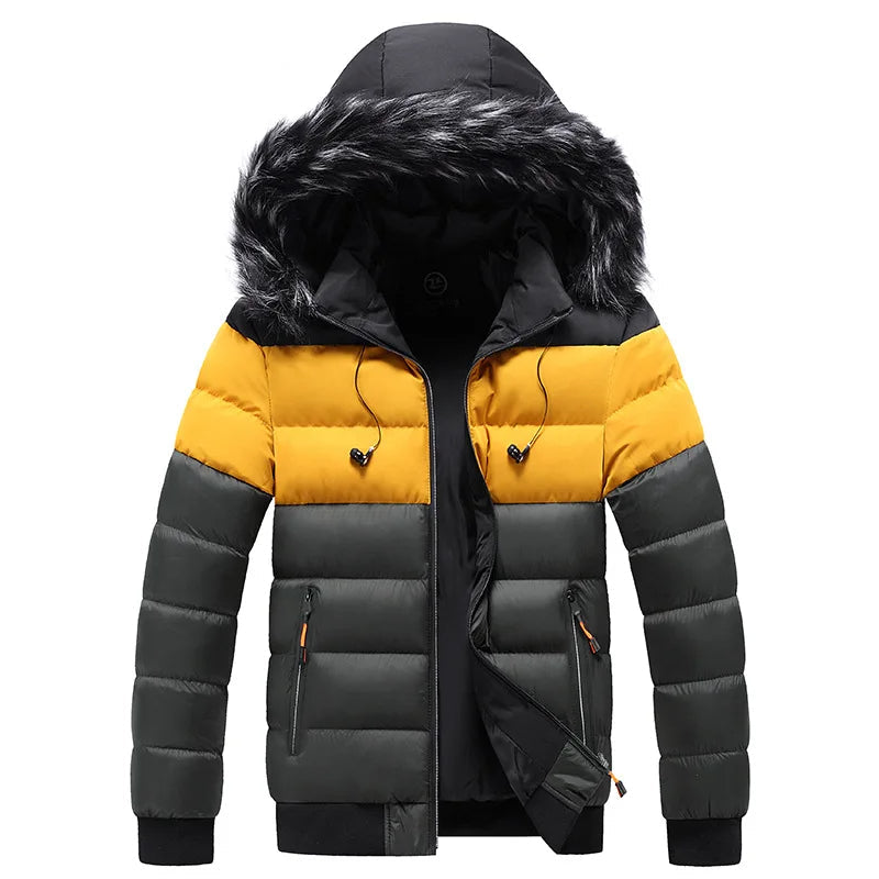 Faux Fur Hooded Thermo-Winter Jacket