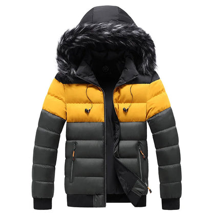 Faux Fur Hooded Thermo-Winter Jacket