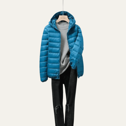 Women’s Shiny Ultralight Puffer Jacket