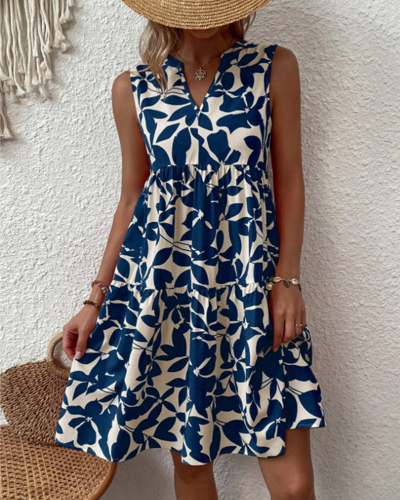 Chic Summer Sundress for Women with Floral Print