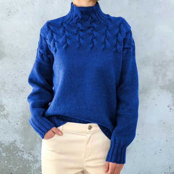 Cozy Women's Winter Turtleneck Jumper
