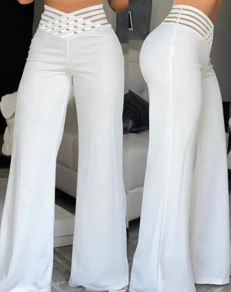 Women's Comfortable High Waisted Wide Leg Pants
