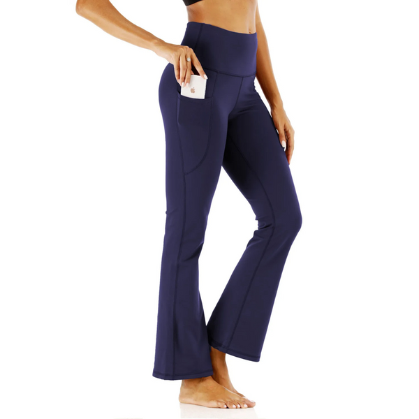 Comfortable Fit High Waisted Wide Leg Pants