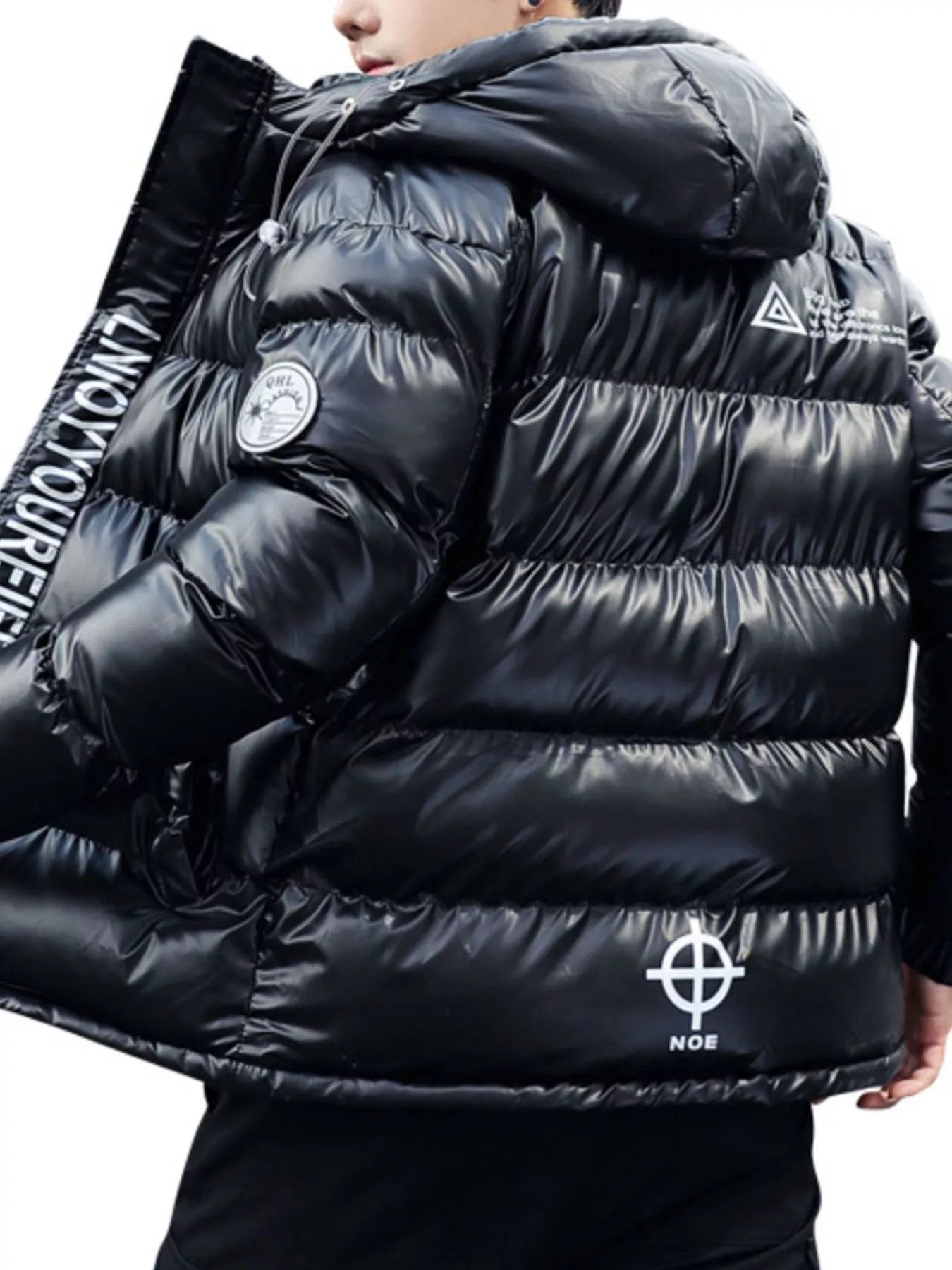 Big and Tall Insulated Puffer Coat - BritishElegance