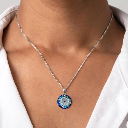 Womens Guardian Angel Necklace – Symbolic Gift of Safety & Belief