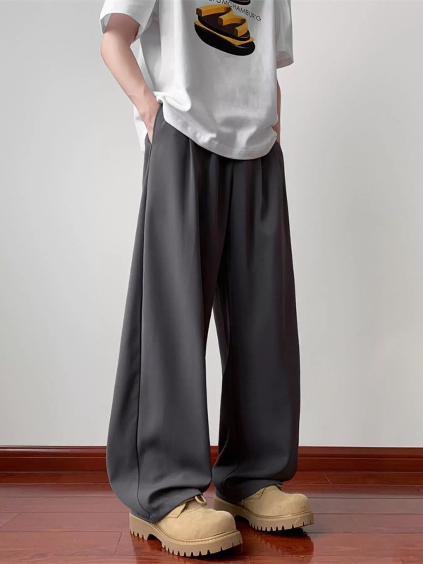 Comfortable Loose Fit Mens Plus Size Pants